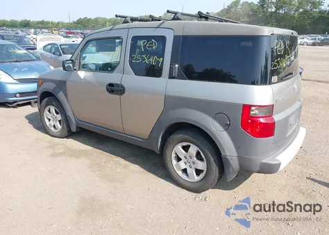 2003 Honda Element Ex from USA, damaged, VIN 5J6YH27583L048416